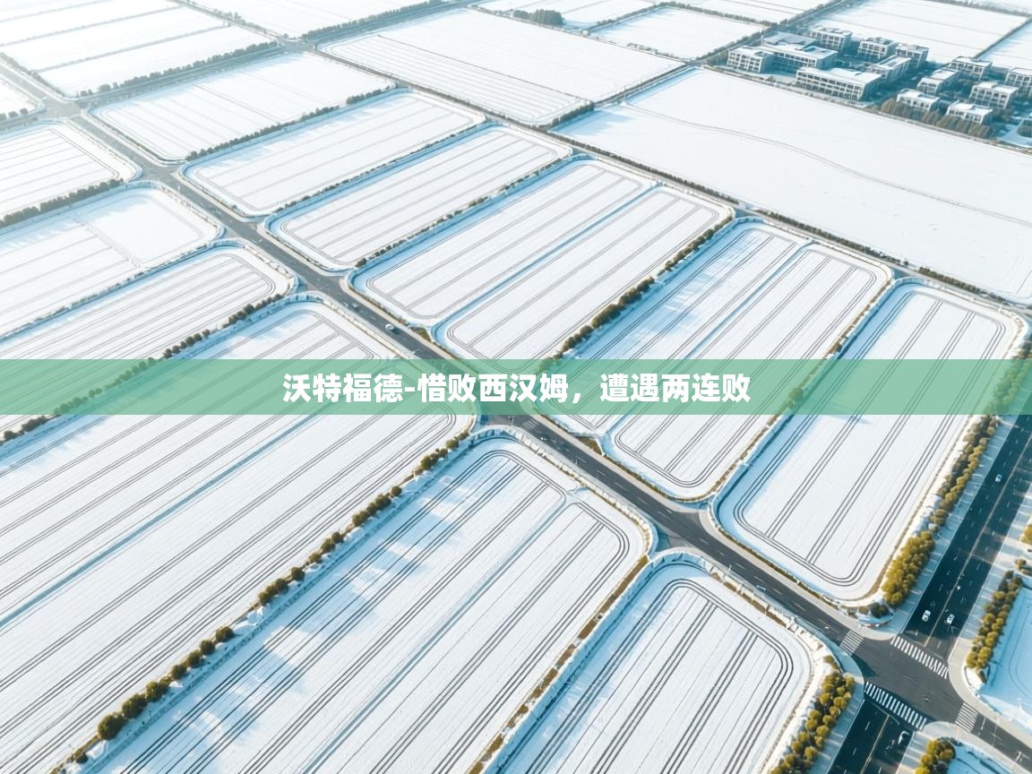 海星体育官网入口-沃特福德-惜败西汉姆,遭遇两连败 第2张